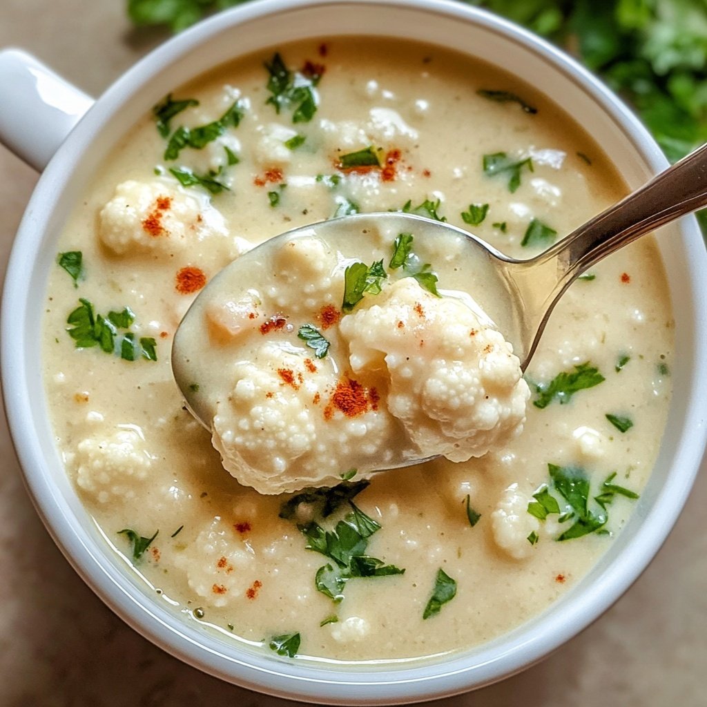 Blumenkohlsuppe für den Alltag