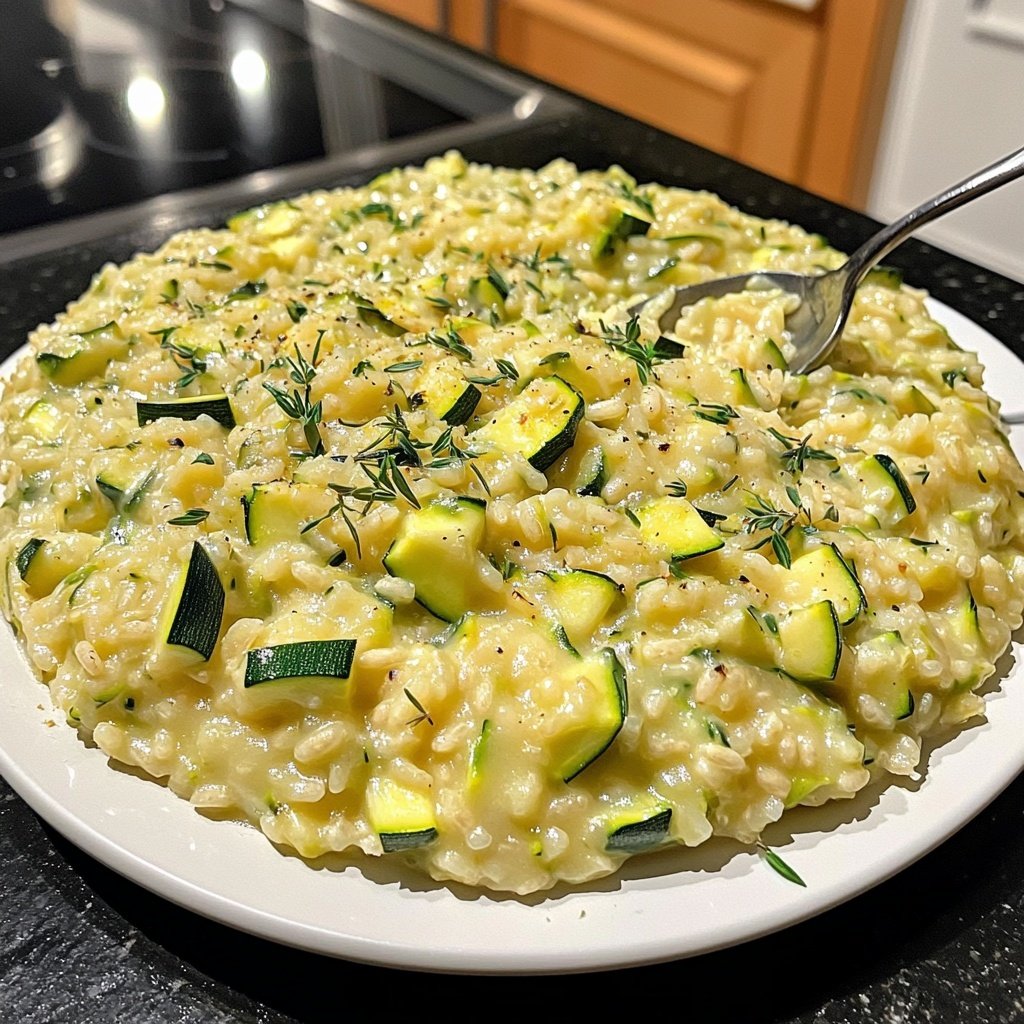 Risotto mit Zucchini