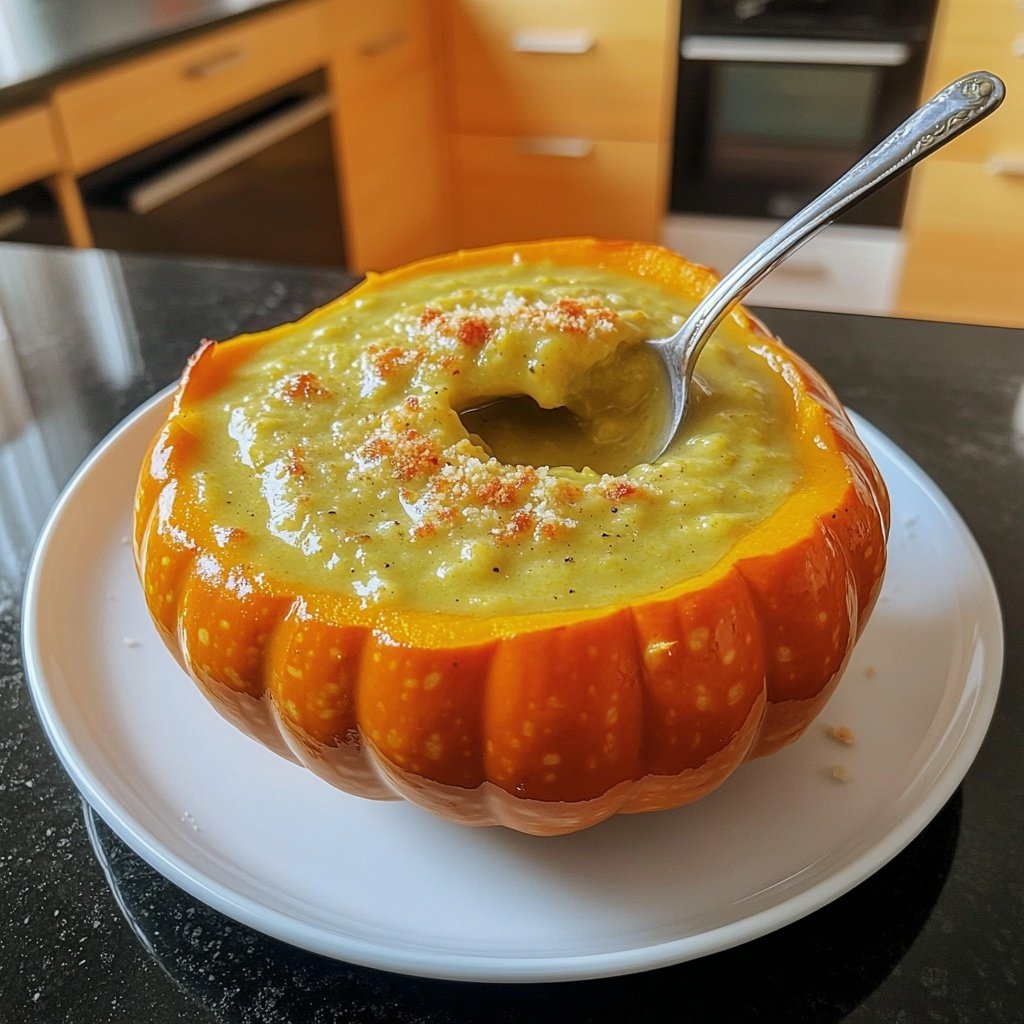 Kürbissuppe cremig ohne Milch