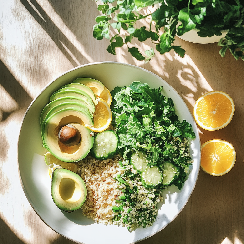 Vollwertige gesunde Lebensmittel-Ideen