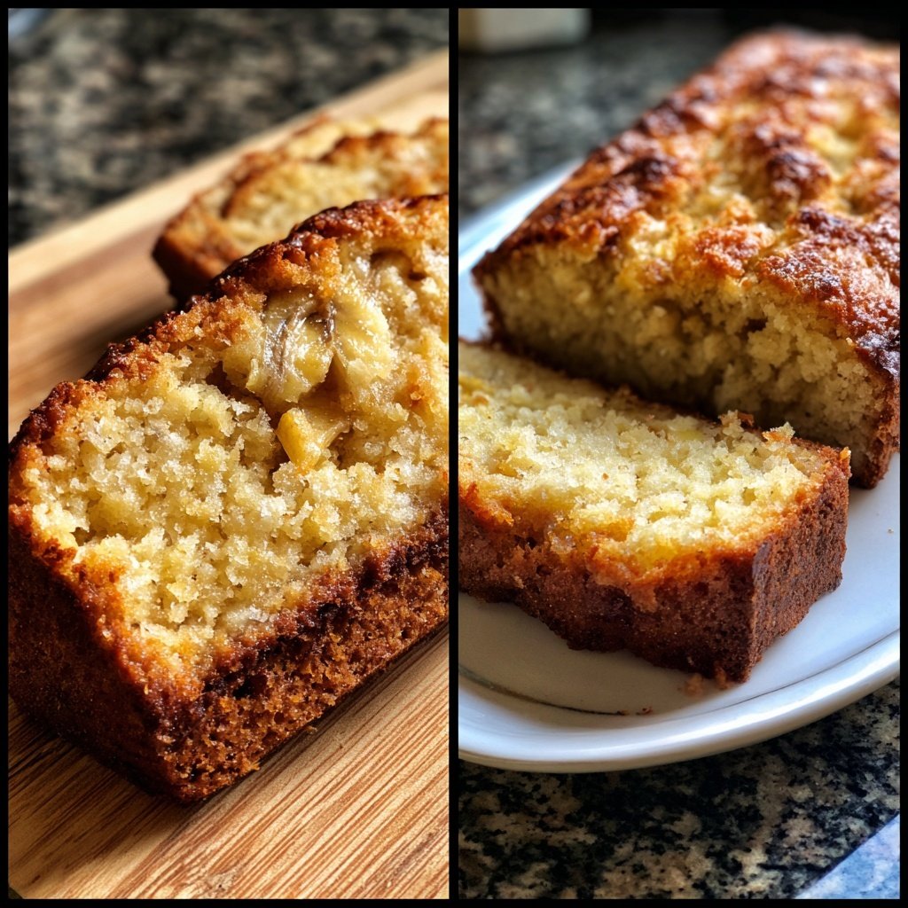 Bananenkuchen mit Hafermehl