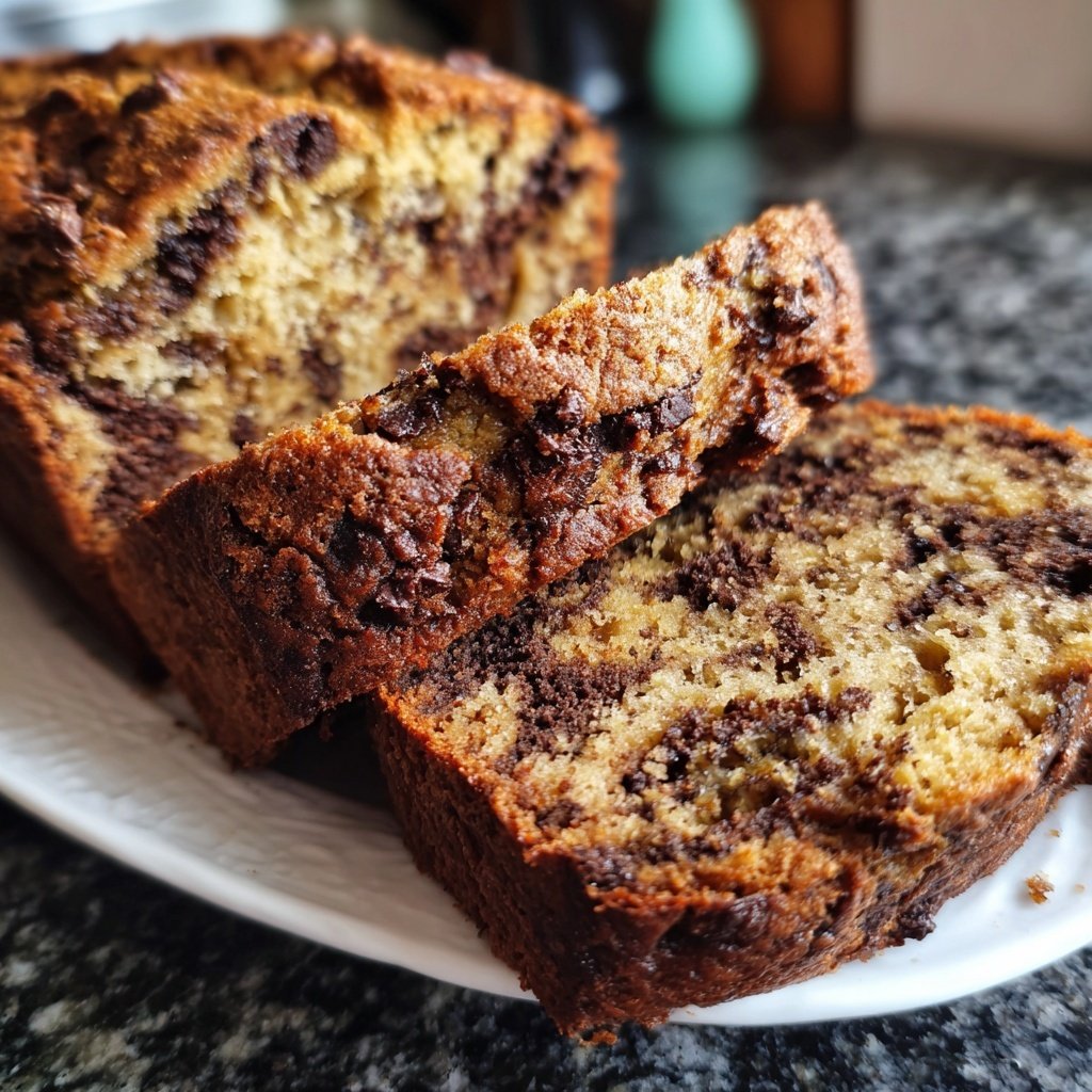 Bananenbrot saftig mit Kakao